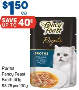 Foodland Purina Fancy Feast Broth offer