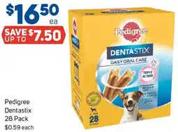 Foodland Pedigree Dentastix offer