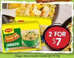 Spudshed Maggi 2 Minute Noodle offer