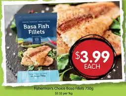Spudshed Fisherman's Choice Basa Fillets offer