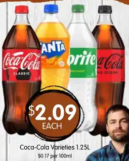 Spudshed Coca-Cola Varieties offer