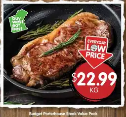 Spudshed Budget Porterhouse Steak offer