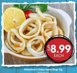 Spudshed Fisherman's Choice Squid Rings offer