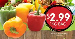 Spudshed Capsicum Prepacked offer