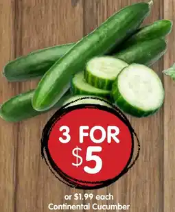 Spudshed Continental Cucumber offer