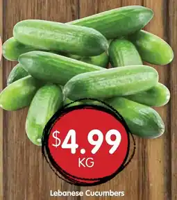 Spudshed Lebanese Cucumbers offer