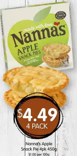 Spudshed Nanna's Apple Snack Pie offer