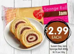 Spudshed Susan Day Jam Sponge Roll offer