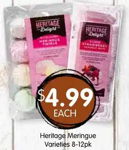 Spudshed Heritage Meringue offer