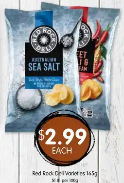 Spudshed Red Rock Deli Varieties offer