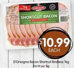 Spudshed D'Orsogna Bacon Shortcut Rindless offer