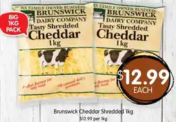 Spudshed Brunswick Cheddar Shredded offer