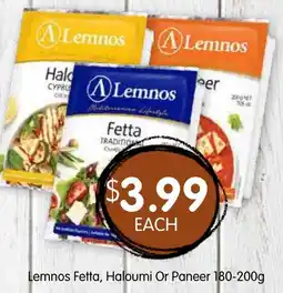 Spudshed Lemnos Fetta, Haloumi Or Paneer offer