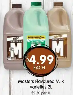 Spudshed Masters Flavoured Milk offer