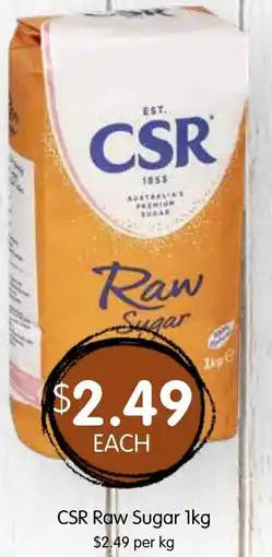 Spudshed CSR Raw Sugar offer