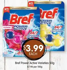 Spudshed Bref Power Active Varieties offer