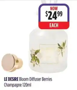 Wizard Pharmacy LE DESIRE Bloom Diffuser Berries Champagne offer