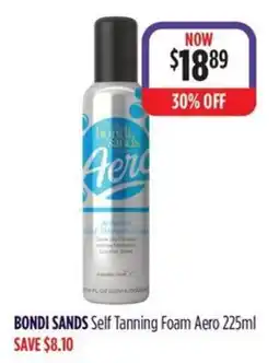 Wizard Pharmacy BONDI SANDS Self Tanning Foam Aero offer