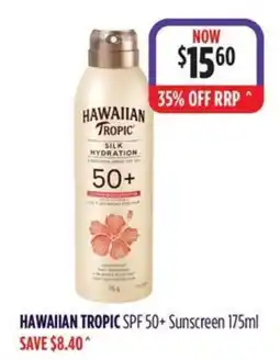Wizard Pharmacy HAWAIIAN TROPIC SPF 50+ Sunscreen offer