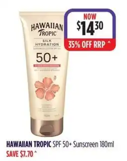 Wizard Pharmacy HAWAIIAN TROPIC SPF 50+ Sunscreen offer