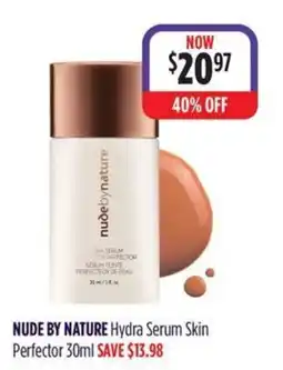 Wizard Pharmacy NUDE BY NATURE Hydra Serum Skin Perfector offer