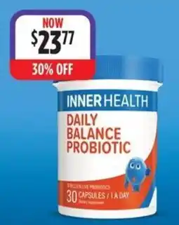 Wizard Pharmacy Inner health daily balance probiotic offer