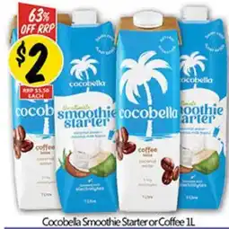 NQR Cocobella Smoothie Starter or Coffee offer