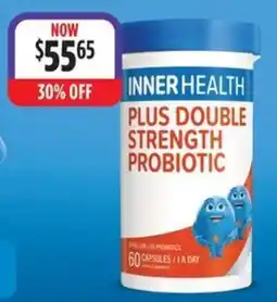 Wizard Pharmacy Inner health plus double strength probiotic offer