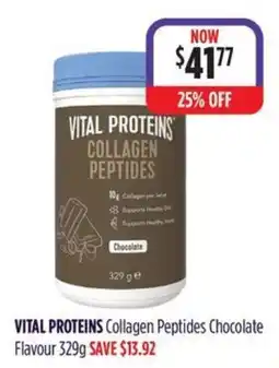 Wizard Pharmacy VITAL PROTEINS Collagen Peptides Chocolate Flavour offer