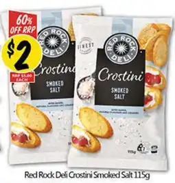 NQR Red Rock Deli Crostini Smoked Salt offer