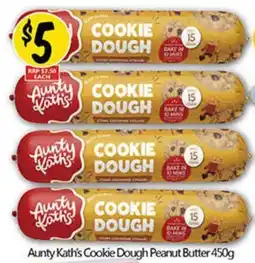 NQR Aunty Kath's Cookie Dough Peanut Butter offer