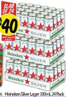 NQR Varieties Heineken Silver Lager offer