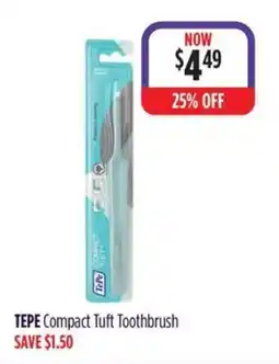 Wizard Pharmacy TEPE Compact Tuft Toothbrush offer
