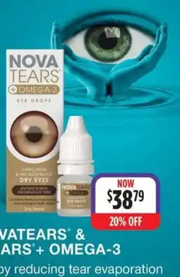 Wizard Pharmacy Novatears + omega-3 offer