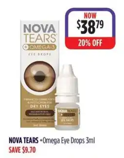 Wizard Pharmacy NOVA TEARS+Omega Eye Drops offer