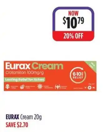 Wizard Pharmacy EURAX Cream offer