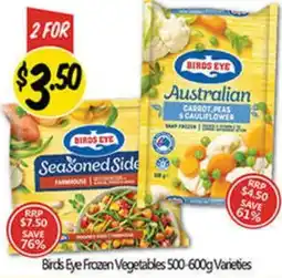 NQR Birds Eye Frozen Vegetables offer