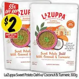 NQR LaZuppa Sweet Potato Dahl w/Coconut & Turmeric offer