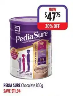 Wizard Pharmacy PEDIA SURE Chocolate offer
