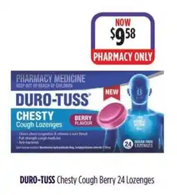 Wizard Pharmacy DURO-TUSS Chesty Cough Berry offer