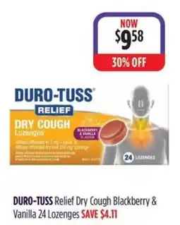Wizard Pharmacy DURO-TUSS Relief Dry Cough Blackberry & Vanilla offer