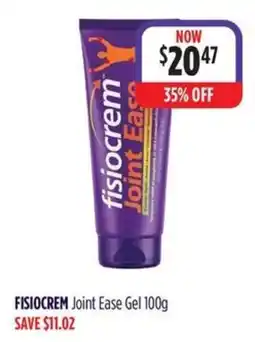 Wizard Pharmacy FISIOCREM Joint Ease Gel offer