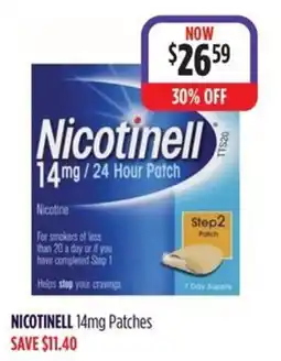Wizard Pharmacy NICOTINELL Patches offer