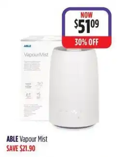 Wizard Pharmacy ABLE Vapour Mist offer