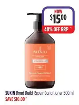 Wizard Pharmacy SUKIN Bond Build Repair Conditioner offer