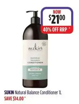 Wizard Pharmacy SUKIN Natural Balance Conditioner offer