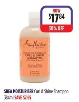 Wizard Pharmacy SHEA MOISTURISER Curl & Shine Shampoo offer