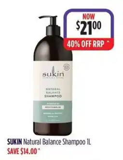 Wizard Pharmacy SUKIN Natural Balance Shampoo offer