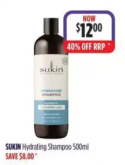 Wizard Pharmacy SUKIN Hydrating Shampoo offer