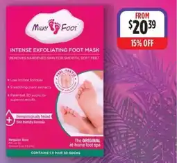 Wizard Pharmacy Milky foot intense exfoliating foot mask offer